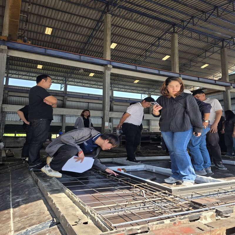 โครงการ Aquarous pattaya เข้าเยี่ยมชมโรงงานผลิต